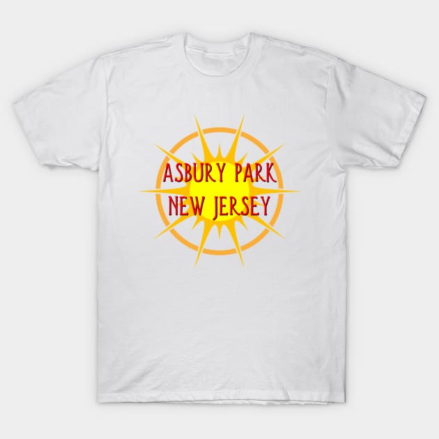 Life's a Beach: Asbury Park, New JerseyL T-Shirt by Naves